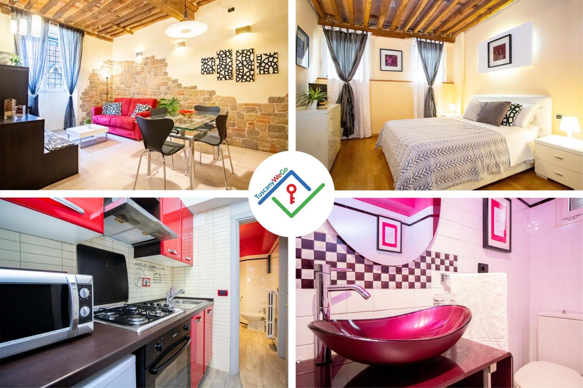 Antica Piazza Apartment By Tuscanywego لوكا المظهر الخارجي الصورة